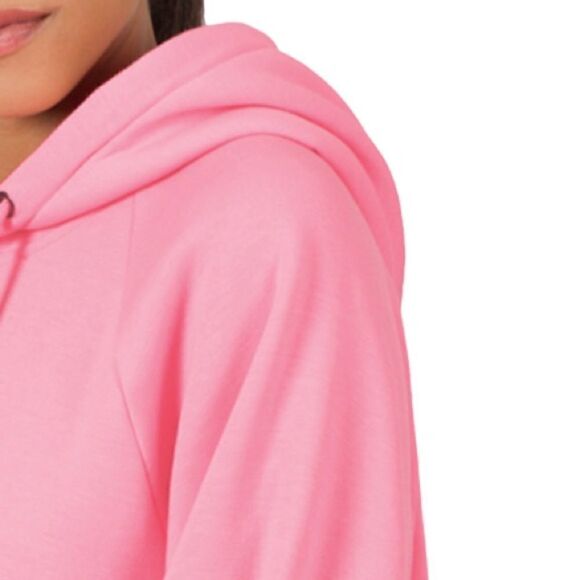 NWT RAGLAN SLEEVE SOFT STRETCH SWEATSHIRT bright pink - Picture 2 of 4